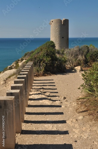 Torre Badum en la Sierra de Irta photo