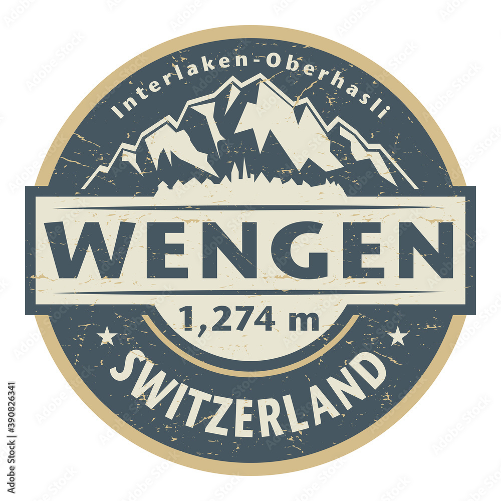 Wengen is a mountain village in the Bernese Oberland of central Switzerland Wengen is a mountain village in the Bernese Oberland of central Switzerland