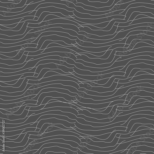 Abstract woody seamless pattern, rough background texture with dark color. Suitable for covers, banners, fabrics and decorative arts. Vector
