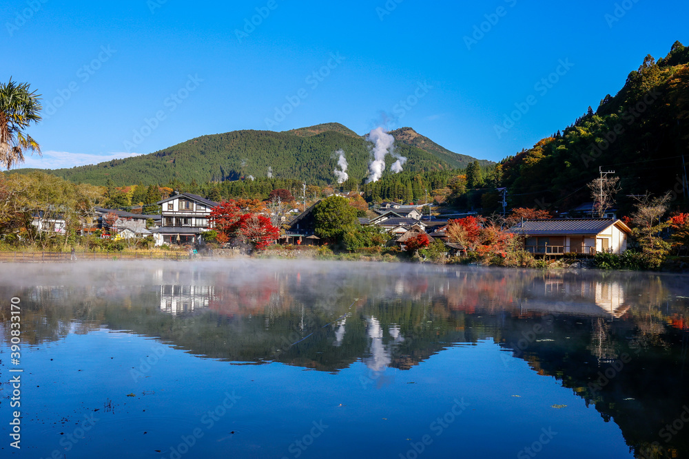 Fototapeta premium 由布院金鱗湖