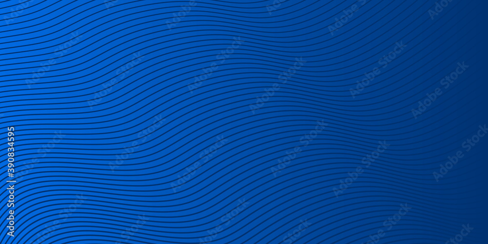 Modern blue wavy lines abstract presentation background Modern blue wavy lines abstract presentation background