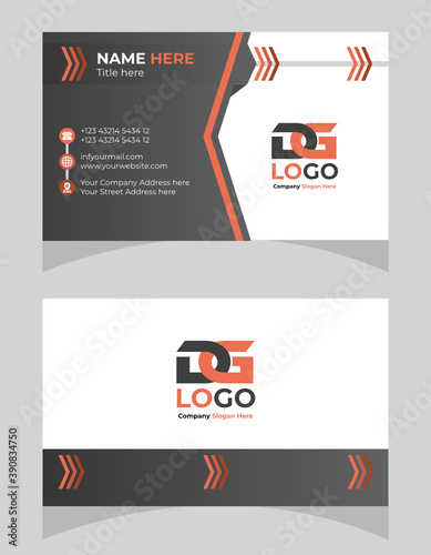 business card template