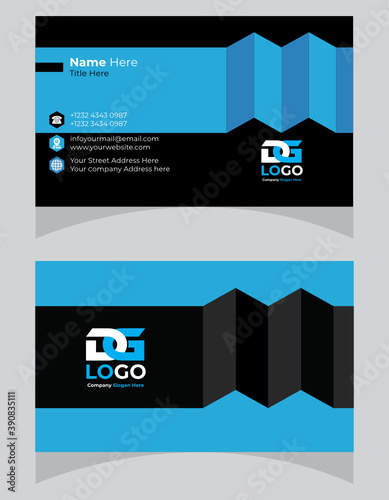business card template