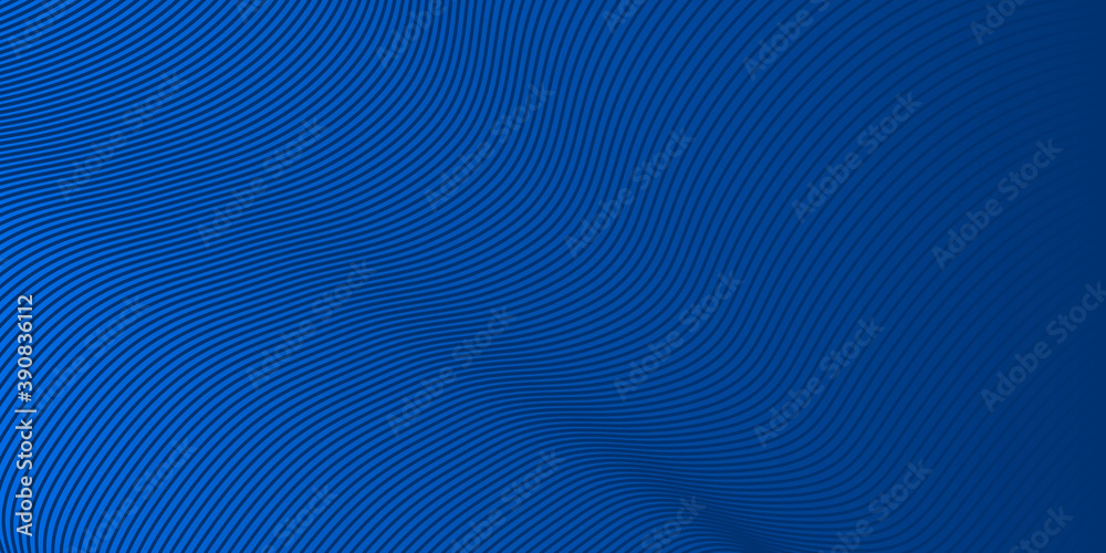 Simple modern blue curve wave lines abstract background Simple modern blue curve wave lines abstract background