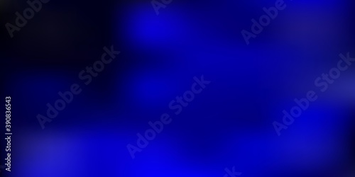 Dark blue vector blurred backdrop.