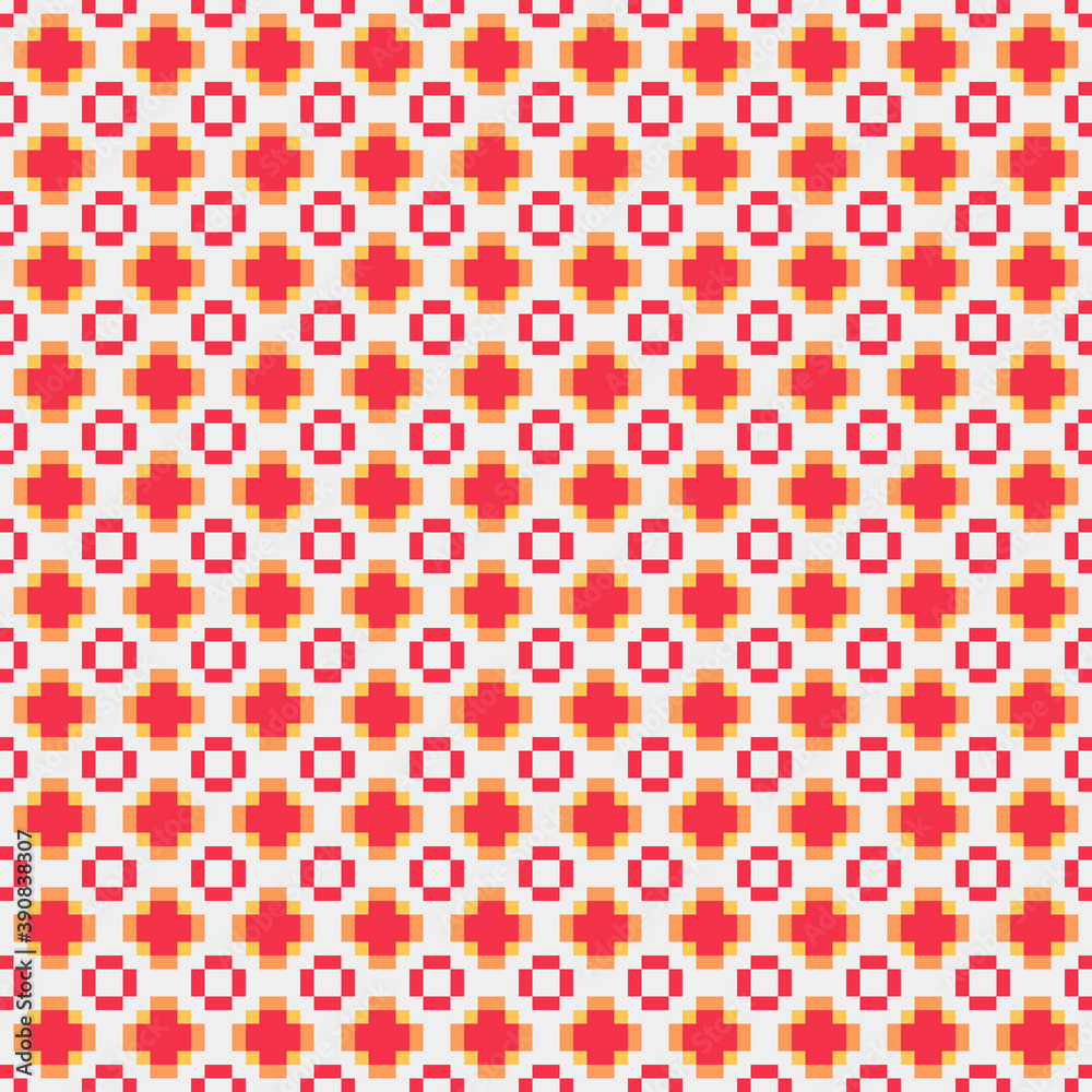 Abstract Cross Pattern Dots Logo generative computational art illustration Abstract Cross Pattern Dots Logo generative computational art illustration