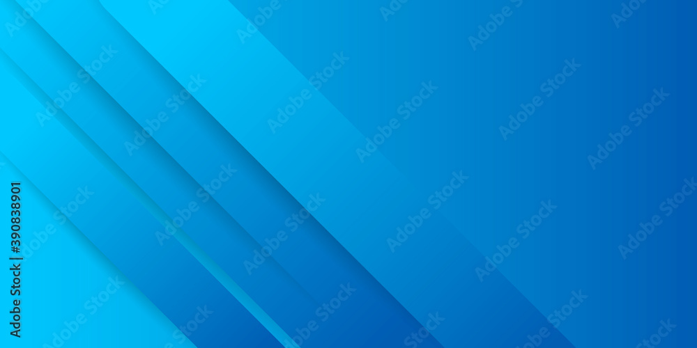 Modern abstract blue technology background with stripes