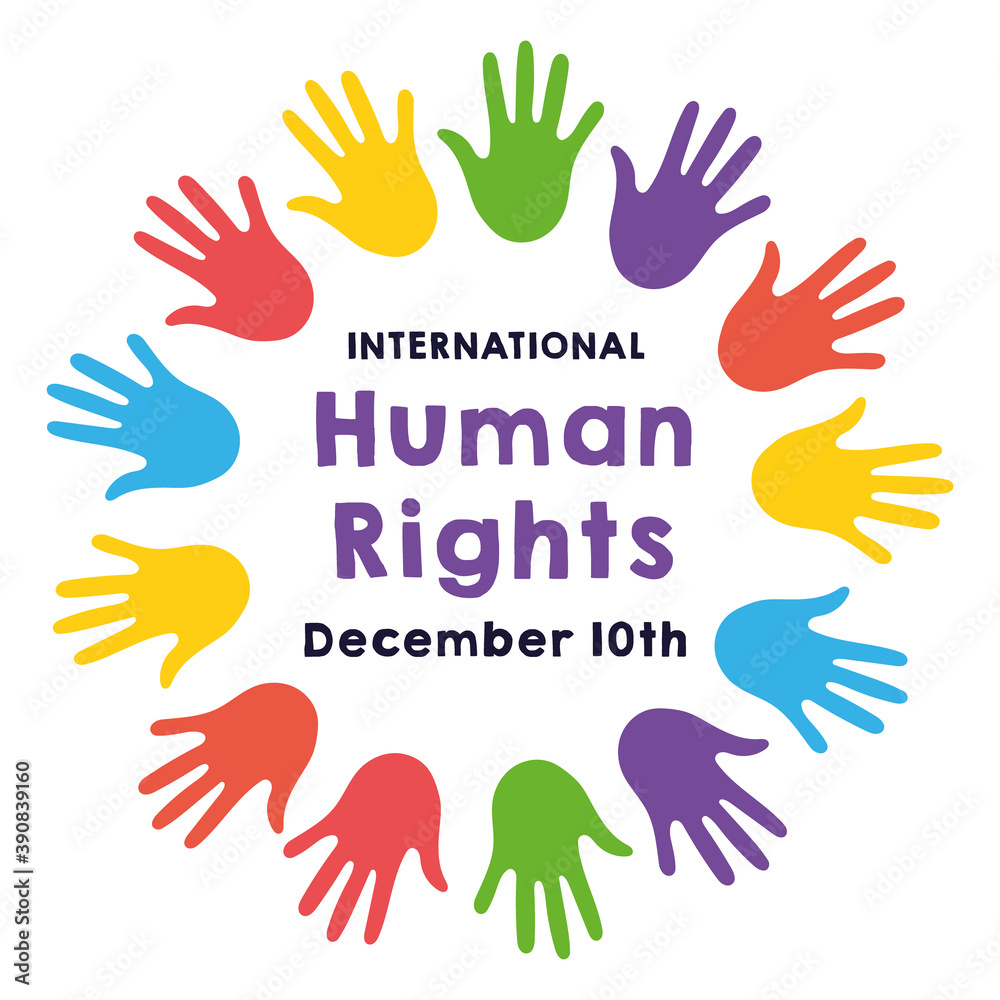 human rights campaign lettering with hands print colors around human rights campaign lettering with hands print colors around