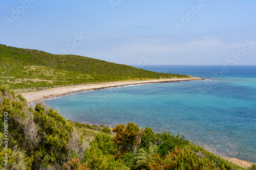 Coastal path to Plage des Iles, Cap Corse. Corsica, France © Renzo