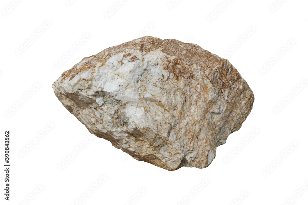 Quartz Stone, White quartzite rock isolated on a white background. Silica Quartz Stone. Quartz Stone, White quartzite rock isolated on a white background. Silica Quartz Stone.