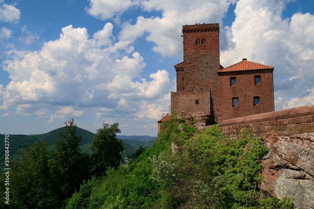 Felsen Burg Trifels,  Rheinland-Pfalz