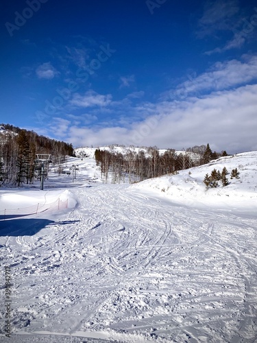 ski resort in winter © Оксана Егорова