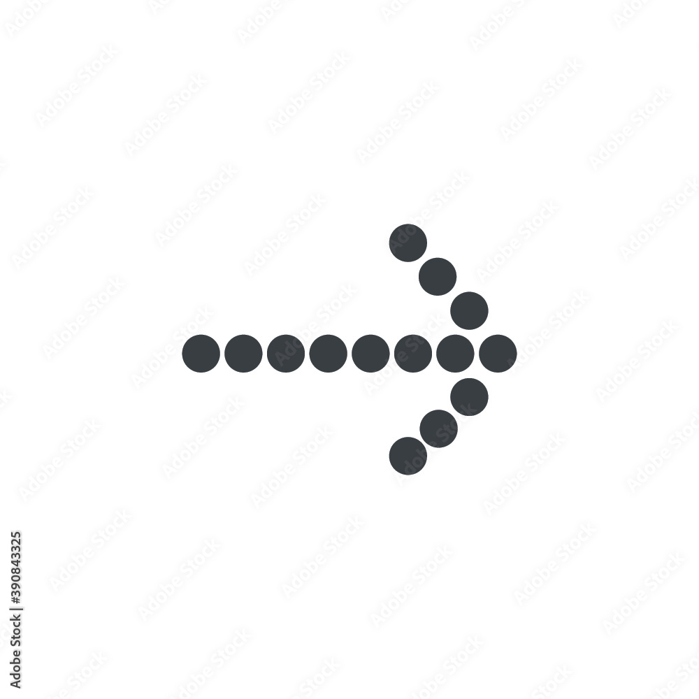 Black and white isolated illustration of arrow Black and white isolated illustration of arrow