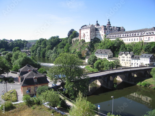 Schloss Weilburg in der Residenzstadt Weilburg in Hessen an der Lahn