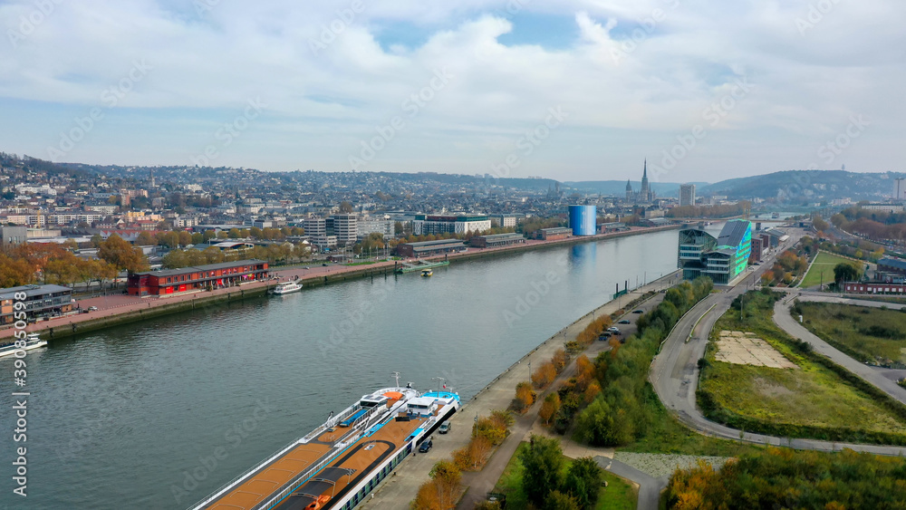 Presqu’île Rollet Rouen Stock Photo | Adobe Stock