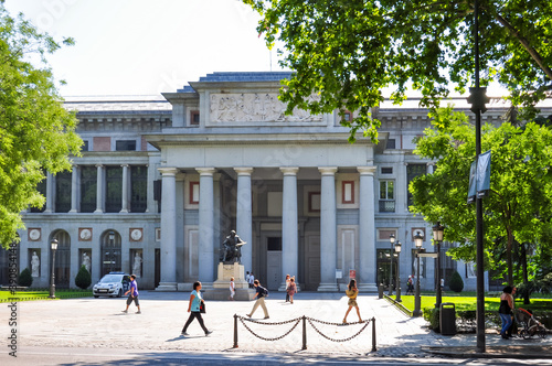 Prado museum in Madrid, Spain photo