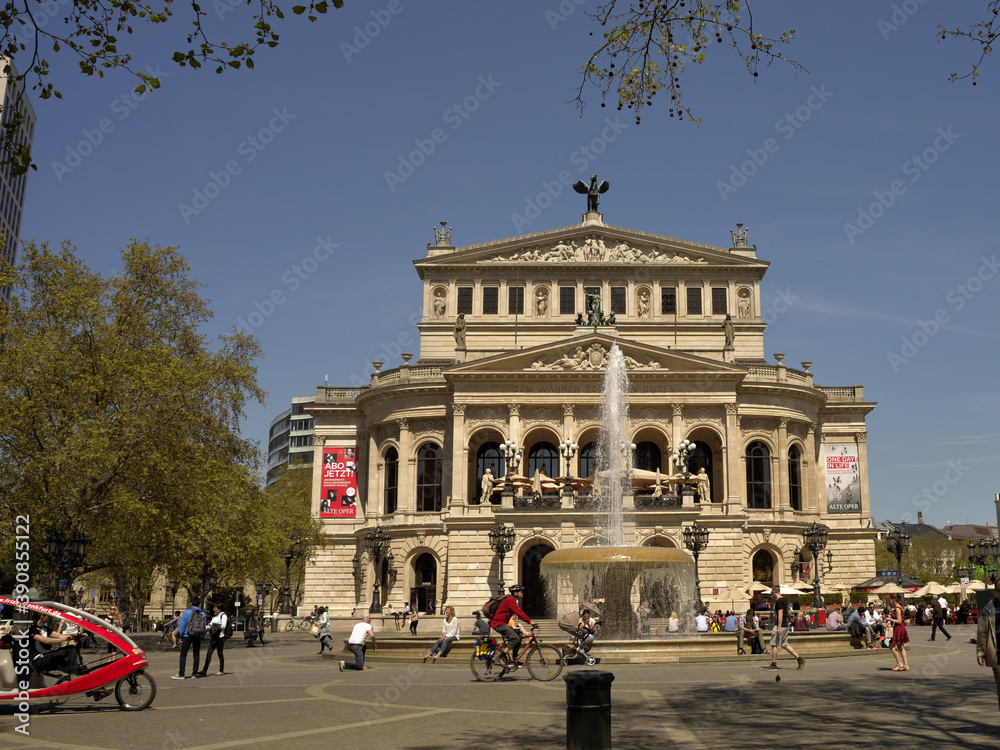 Old Opera in Frankfurt am Main