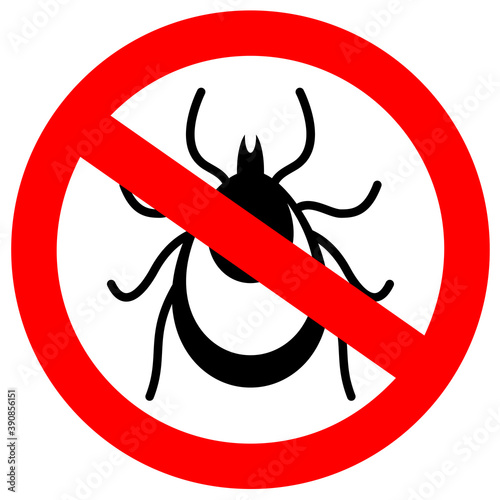 No pests vector sign