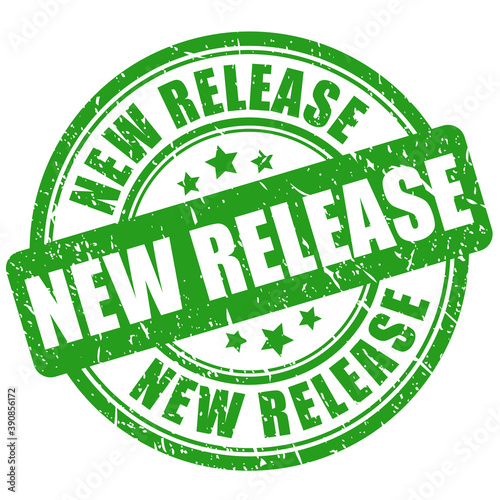 Green rubber stamp new release
