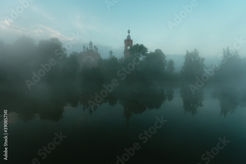 fog over the river © Evgenii Ryzhenkov