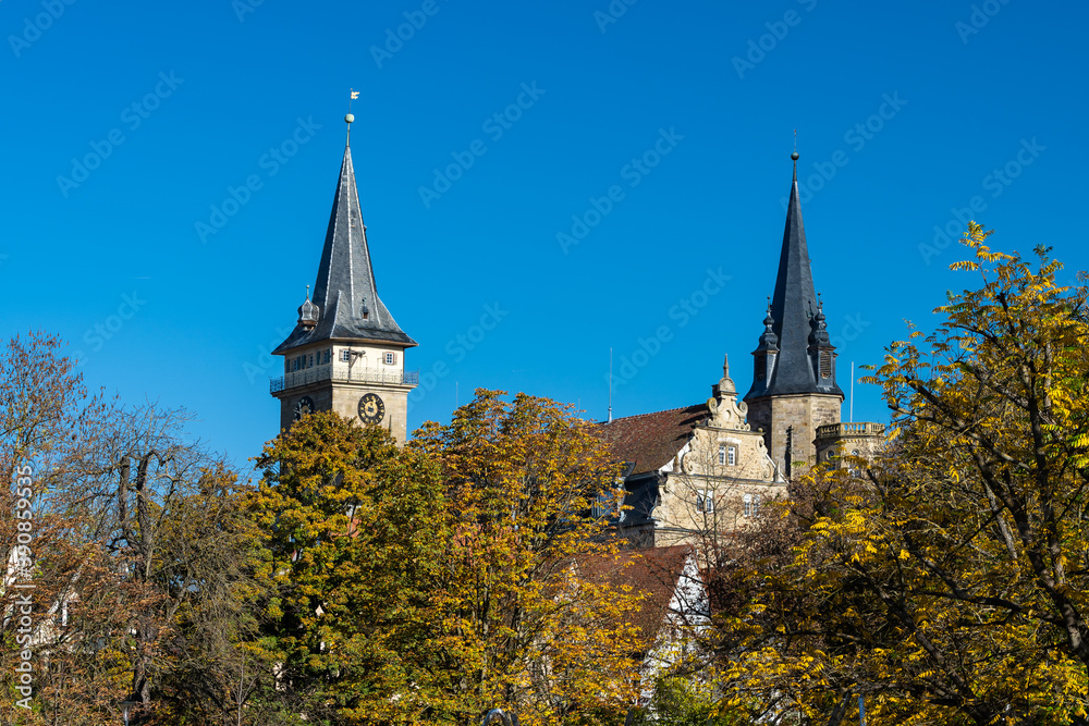 Stiftskirche und Schloss in Öhringen