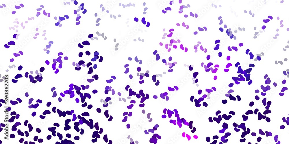 Light purple, pink vector background with random forms. Light purple, pink vector background with random forms.