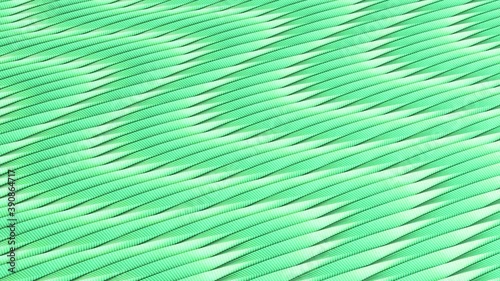 Seamless Loop of Minimal Patterns in Wavy Movements