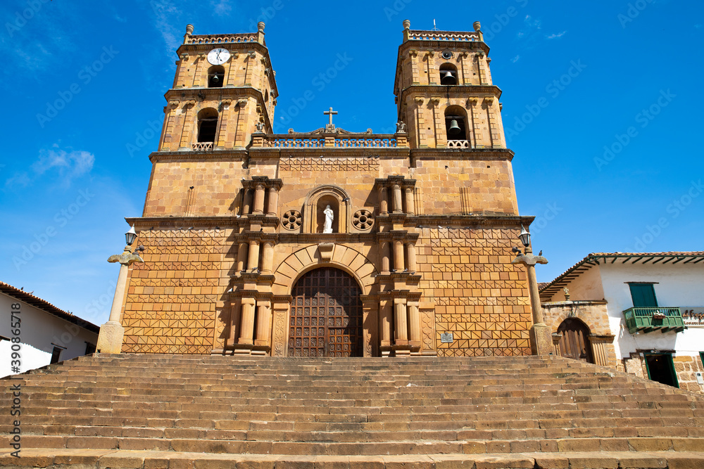 Fototapeta premium Catedral de la Inmaulada Concepción de Barichara