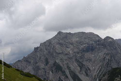 Aufstieg auf das Sonnjoch bei Achenkirch Tirol