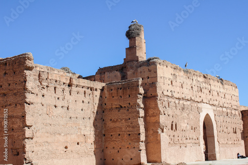 el-Badi-Palast in Marrakesch  photo