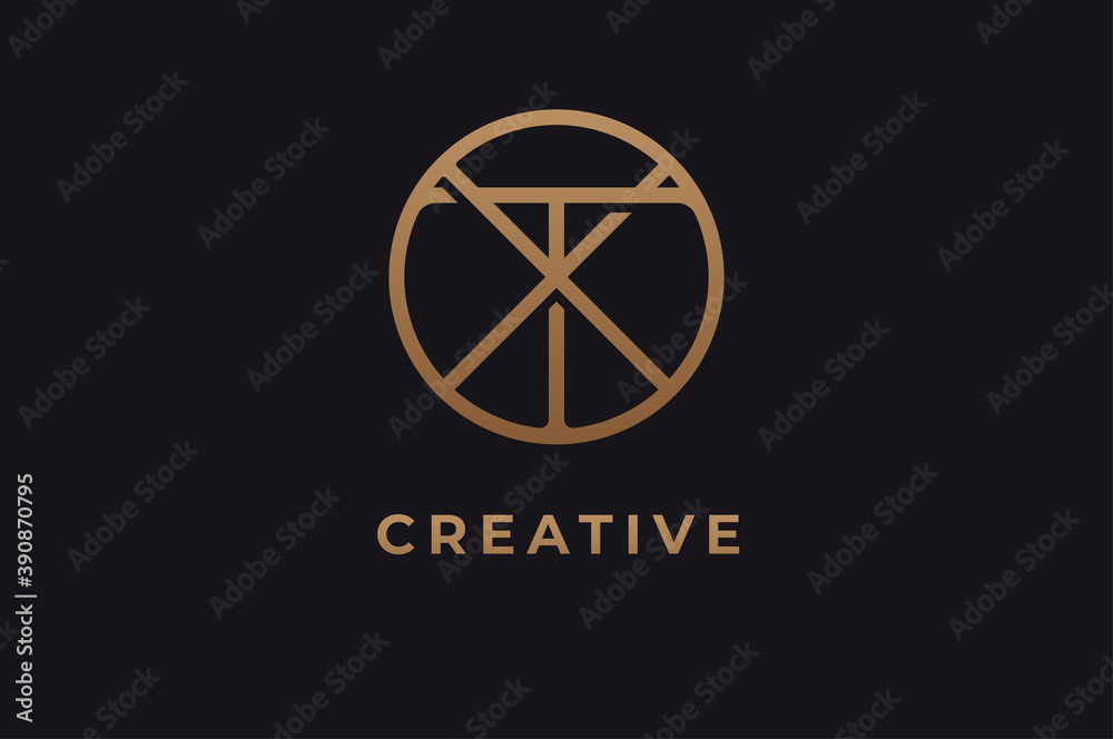 Abstract initial letter T and X logo,usable for branding and business logos, Flat Logo Design Template, vector illustration Abstract initial letter T and X logo,usable for branding and business logos, Flat Logo Design Template, vector illustration