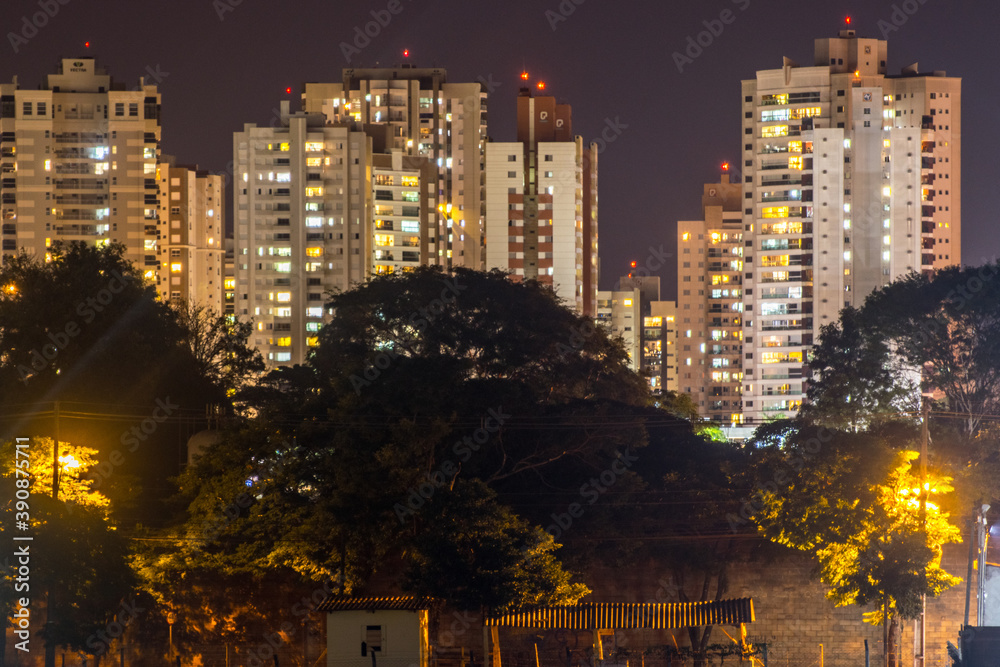 Obraz premium city at night