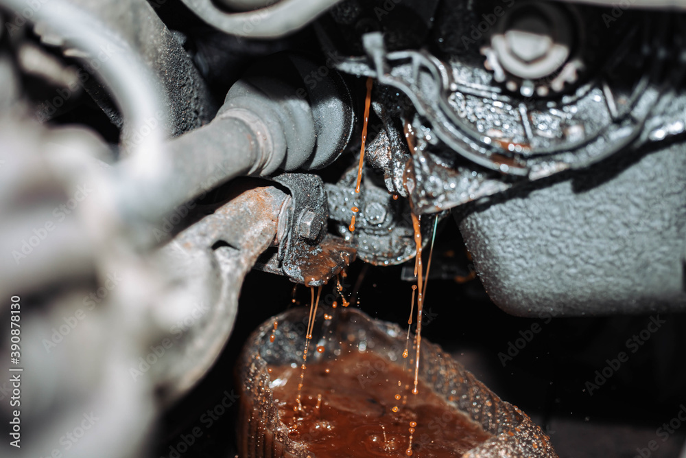 replacement of antifreeze in the engine cooling system. Draining the coolant when removing the