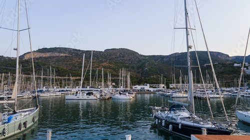 Olympic Port of Castelldefels in Barcelona photo