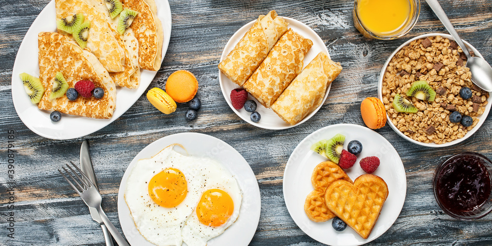 Carbohydrate breakfast Carbohydrate breakfast