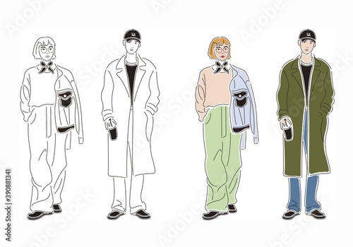 Fashion Girl & Men