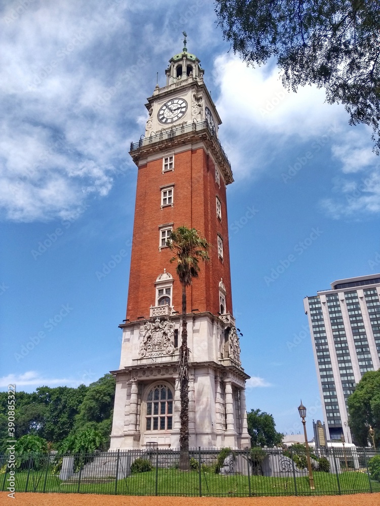 Clock tower - Plaza Constitucion, Buenos Aires