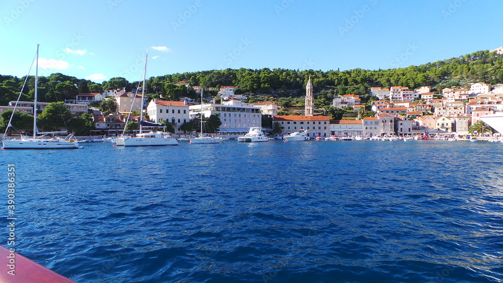 Pier in the adriatic sea/Groatia