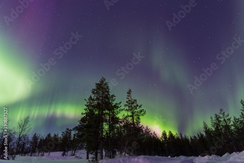 aurora boreal en finlandia