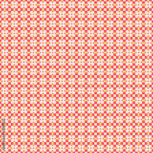 Abstract Cross Pattern Dots Logo generative computational art illustration