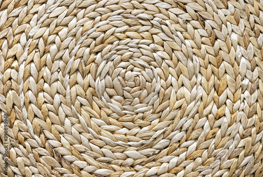 Wicker Reed Patterns Wicker texture. Background of reed weaving. Rough weaving from straw ...
