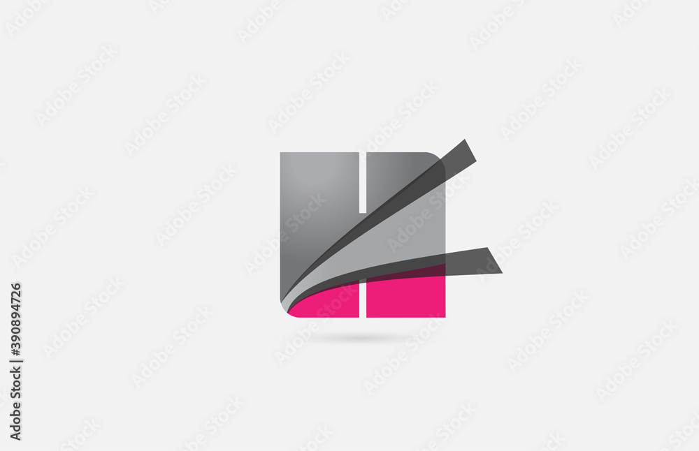pink grey H alphabet letter logo icon for corporate. Creative design for business and company pink grey H alphabet letter logo icon for corporate. Creative design for business and company