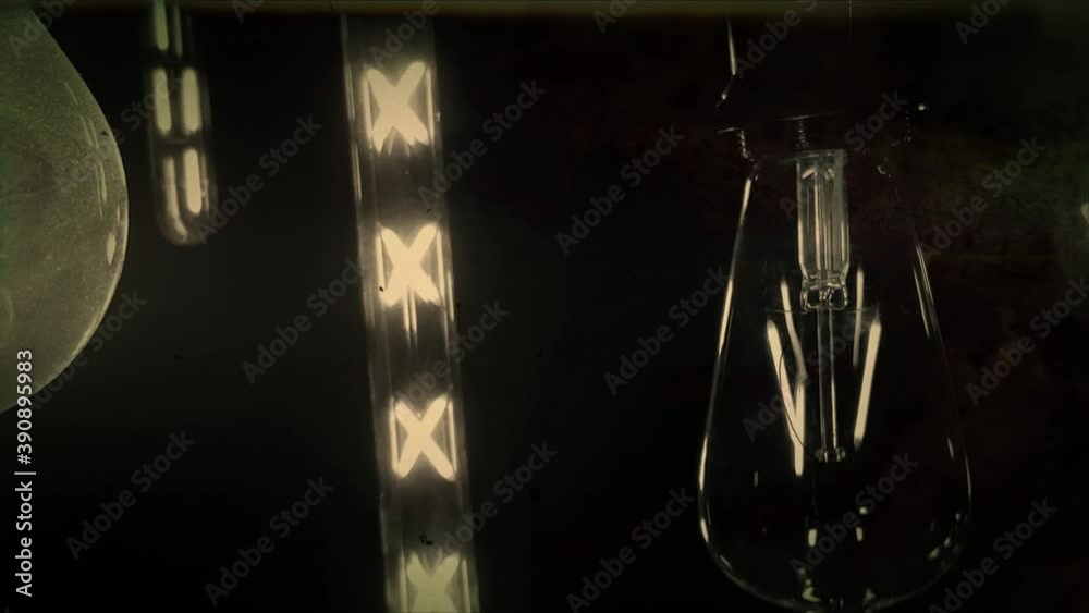 vintage retro edison light bulb lamp