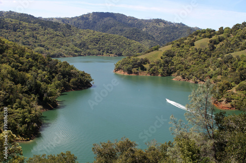 Wide-Open Boating Space - Warm Springs Arm, Lake Sonoma, California, USA