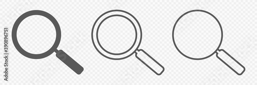 Magnifying glass vector illustration graphic design.Magnifying glass icons for apps and websites.