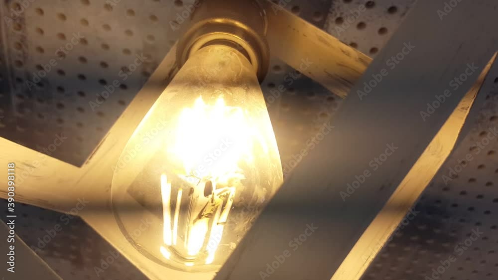 vintage retro edison light bulb lamp