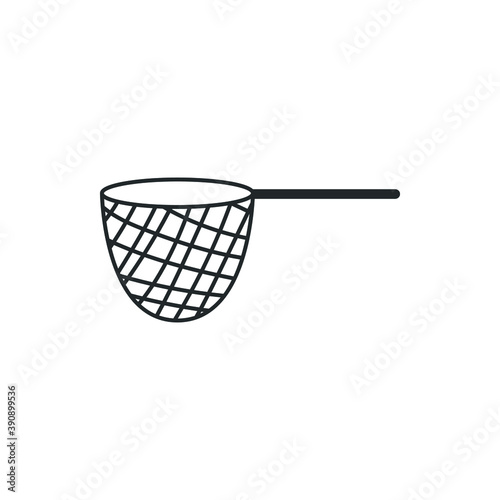 fishing net icon vector illustration