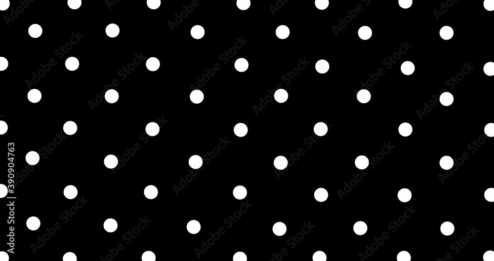 Big white polka dots on black, seamless background. Seamless pattern of large white polka dots on a black background for arts, crafts, fabrics, decorating, albums and scrap books. Big white polka dots on black, seamless background. Seamless pattern of large white polka dots on a black background for arts, crafts, fabrics, decorating, albums and scrap books.