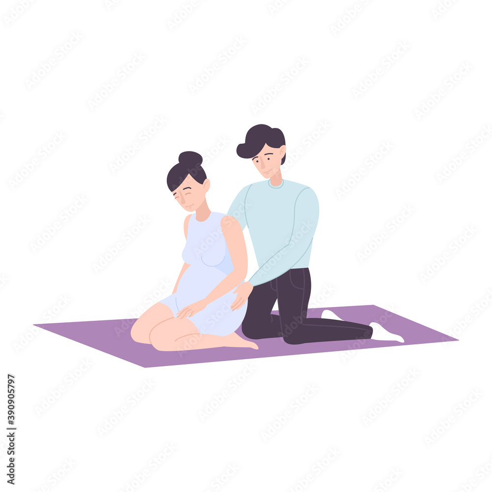 Obraz premium Partners Pregnancy Care Composition