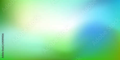 Іти на сторінку
|12345...9Далі
Natural blurred background. Abstract Green Blue gradient with light backdrop. Vector illustration. Ecology concept for your graphic design, banner, poster, wallpapers, w